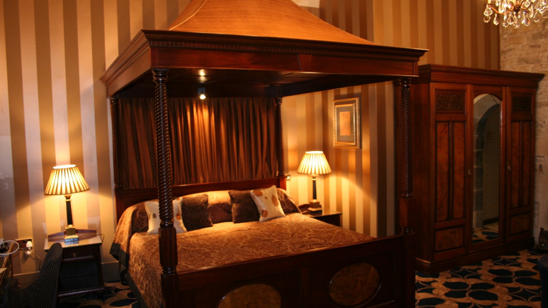 Langley Castle Bedroom