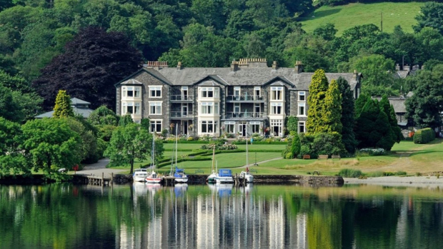 The Lodore Falls Hotel View